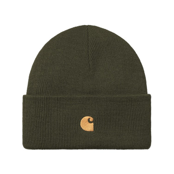 Carhartt Wip Chase Beanie Bonnet - Olive / Gold
